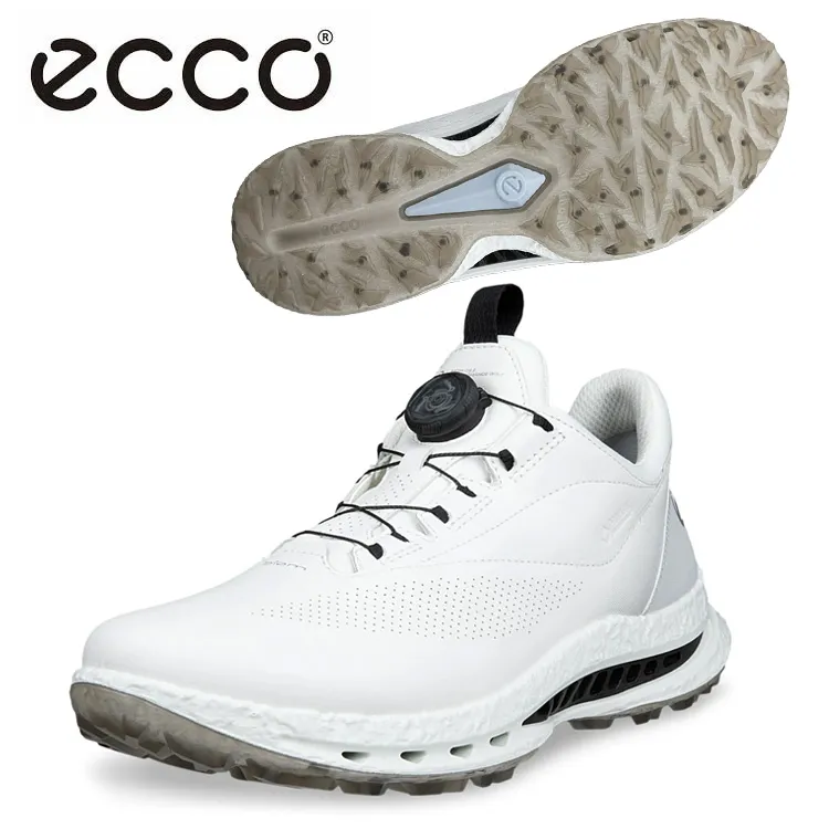 エコー スパイクレス メンズ ゴルフシューズ ECCO Golf Biom C5 Men WHITE/WHITE BLUE 132614-50874