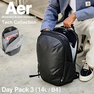 【5H限定豪華プレゼント 4/26 19時～】特典付き Aer Day Pack 3 リュック ビジネスリュック メンズ ブランド エアー テックコレクション Tech Collection A4 B4 14L AER-31014 cpn20o