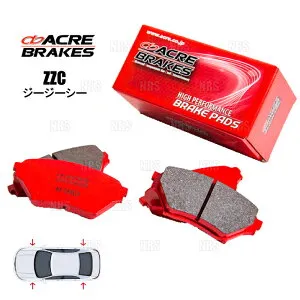 ACRE アクレ ZZC ジィジィシィ (前後セット) スカイライン/クーペ V35/NV35/HV35/PV35/CPV35 01/9～06/11 (602/603-ZZC