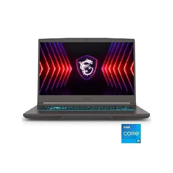 MSI Thin 15.6" 144Hz Gaming Laptop - Intel Core i5-12450H NVIDIA GeForce RTX 3050 8GB DDR4 512GB SSD Gray_並行輸入