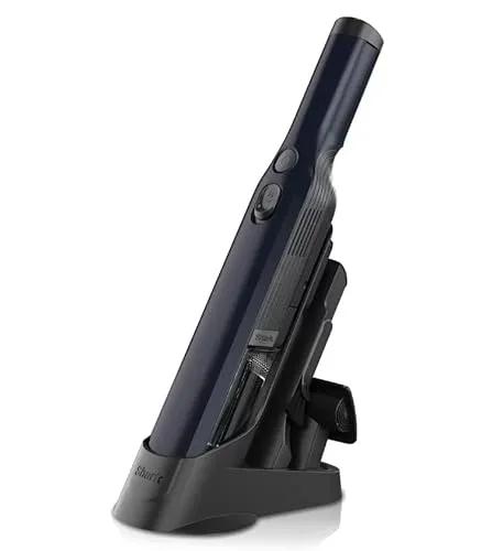 Shark 掃除機 充電式ハンディクリーナー EVOPOWERシリーズ WV210J スリムでパワフル 高出力モーター 重量0.6 kg 連続使用 モード別 8分 充電時間約4時間半 コストコ限定カラー ロイヤルブルー PSEマークあり [並行輸入品]