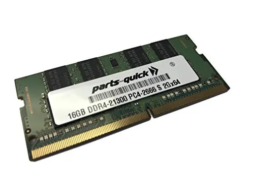 parts-quick 16GB メモリ ASUS ProArt StudioBook 15 H500GV 対応 DDR4 2666MHz SODIMM RAM