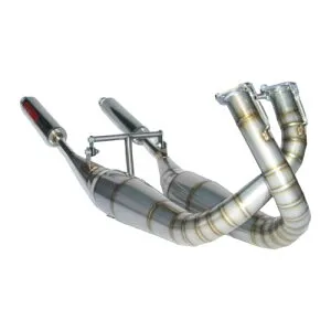 K2tec(ケイツーテック) STDステンレスチャンバー TYPE-2 RZ125 rz125-2sus バイク チャンバー