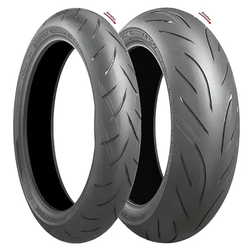BRIDGESTONE(ブリヂストン) バイクタイヤ BATTLAX HYPERSPORT S21 前後セット 120/70ZR17M/C(58W)TL&190/50 ZR17M/C(73W)TL チューブレスタイプ(TL) MCR05174 MCR051