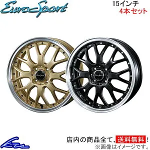アルミホイール ブレスト ユーロスポーツ タイプ815【15×5.5J 4-100 INSET42】BLEST NEW RAYTON ニューレイトン EuroSport Type 815 15インチ 4穴 +42 インセット42 車用ホイール 1本 4本セット 1台分 一台分 1枚 4