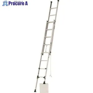 アルインコ 脚伸縮式二連はしご 5.3m 最大使用質量 100kg ANE53FX 1台 ■▼137-2190【代引決済不可】※個人宅様送り不可