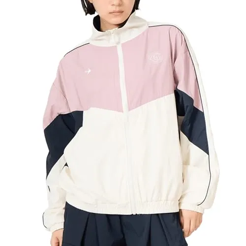 [ルコックスポルティフ] ナイロンワッシャーフルジップウィンドジャケット LT6SWB30L_WH01_M