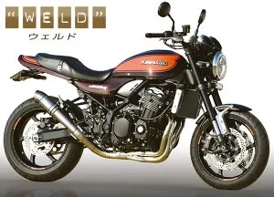 NITRO RACING ナイトロレーシング 4in1 ウェルドクラフト チタン3D EXマフラー Z900RS KAWASAKI カワサキ フルエキゾーストマフラー マフラー サイレンサータイプ：ストレイトチタンサイレンサー V-3 Φ