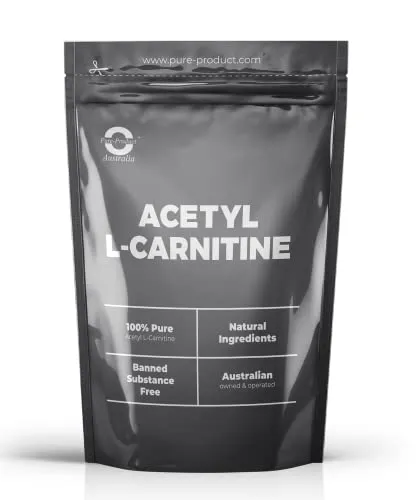 Pure Product Australia Acetyl L-Carnitine ALCAR HCL Powder Premium Quality (500G)