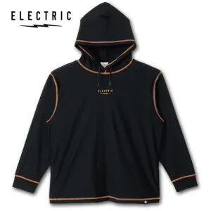 ELECTRIC COLOR STITCH DRY HOOD BLACK/ORANGE ドライフード ブラック/オレンジ エレクトリック パーカー ファッション
