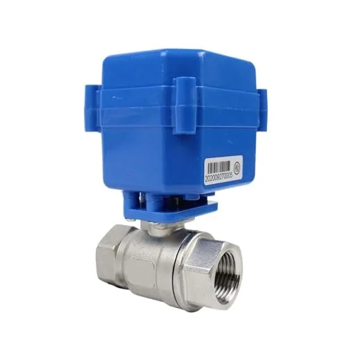 1/2 インチステンレス鋼 Dn15 Dn20 DN25 DN32 電気ボールバルブ 12v 24v AC220V 庭の水(DN10,G_AC12V DC12V_CR02)