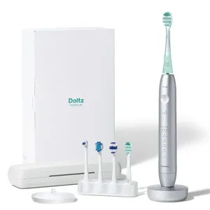 (長期無料保証)Panasonic（パナソニック） ドルツプレミアム W音波振動ハブラシ スマート EW-DT88-S シルバー