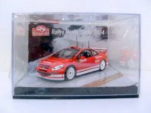【送料無料】模型車 モデルカー ヴィテッセプジョーグロンホルムvitesse 143 43025 peugeot 307 wrc gronholmpreserves mc 04
