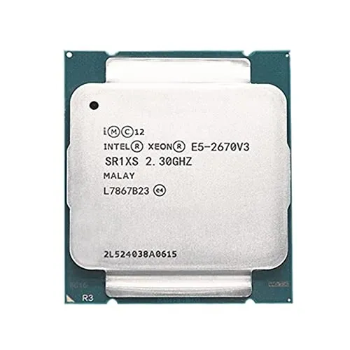 Xeon 使用 CPU 公式版 E5-2670V3 SR1XS X99 2.30GHZ 30M 12-CORES E5 2670 E5-2670 V3 LGA2011-3 プロセッサ E5 2670V3