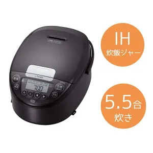 タイガー魔法瓶 IHジャー炊飯器 炊きたて 5.5合炊き [キッチン 家電 炊飯ジャー 遠赤 ご飯] JPW-D100 T(ブラウン)