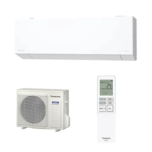 パナソニック Panasonic 【GBFT Online限定 標準工事費込み】 工事保証3年付属 エアコン エオリア CS-715DEX2-W クリスタルホワイト 主に23畳用 7.1kW 200V