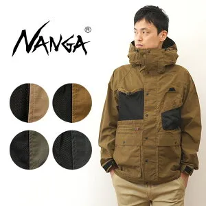 NANGA（ナンガ） タキビ マウンテン パーカー TAKIBI MOUNTAIN PARKA マンパ メンズ レディース アウター ジャケット ライトアウター 焚き火 キャンプ アウトドア バーベキュー BBQ 山登り 登山 アメ