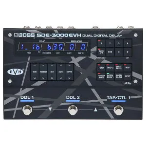 【マラソン期間中 エントリーでさらにP5倍】BOSS SDE-3000EVH デュアルデジタルディレイ 【名機 SDE-3000を再現】【EVHコラボモデル】 ボス DUAL DIGITAL DELAY