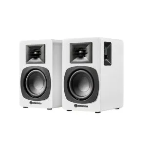 オーディオテクニカ AT-SP3X WH パワードブックシェルフスピーカー Bluetooth対応 ホワイト