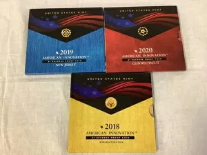 2018-2020-S アメリカン イノベーション ドル リバース プルーフ コイン!!!