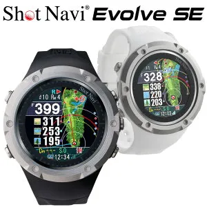 【当店在庫】ショットナビ ゴルフ エボルブ SE 腕時計型GPSナビ Shot Navi Evolve SE