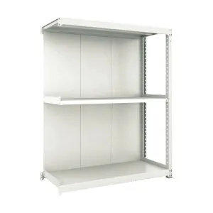 トラスコ M3型棚 背板付 W1800XD471 3段 連結 M3-6653-S-B 1