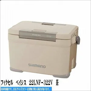 シマノ フィクセル ベイシス 22LNF－322V 茶 装備 収納 クーラー（中型10L～30L）