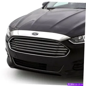 バグシールド 16-18のAVSホンダパイロットエアロスキンロープロファイルフードシールド-Chrome -AVS622130 AVS for 16-18 Honda Pilot Aeroskin Low Profile Hood Shield - Chrome - avs622130【並行輸入品】