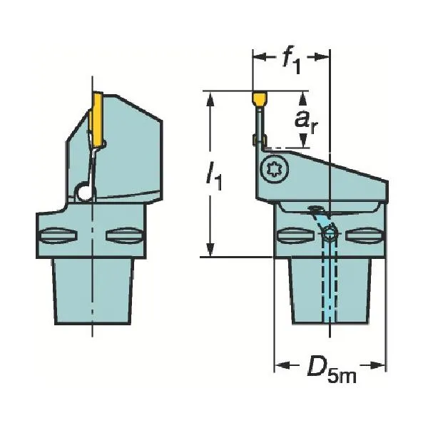 サンドビック SANDVIK コロマントキャプト コロカット1・2用カッティング C6-LF123G10-45065B [1572-00025000]