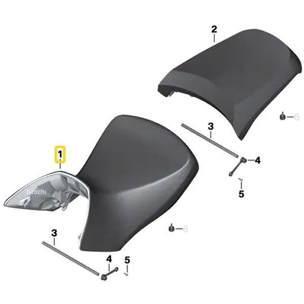 52538531536 BMW純正 F シート schwarz/rallyegrau HD店