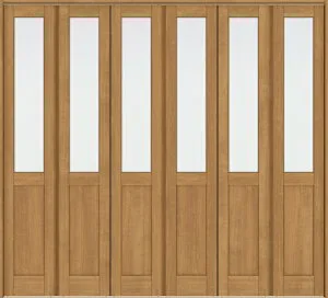 ラシッサS 間仕切り折れ戸 6枚 3P ASKMO-LGA 錠なし ノンケーシング 特注 W：1860-2763mm × H：1746-2425mm LIXIL リクシル TOSTEM