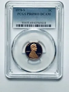 1978-S リンカーン記念館リバースセント PCGS PR69RD DCAM