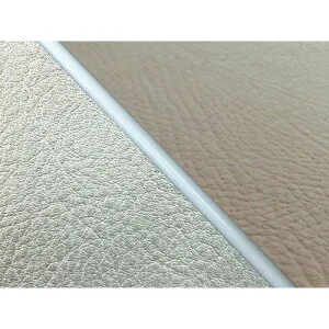 グロンドマン W650（99年 EJ650A1/C1） 国産シートカバー 張替 茶色 W650 ライン シルバーライン 仕様 白パイピング GH5557KC654P20