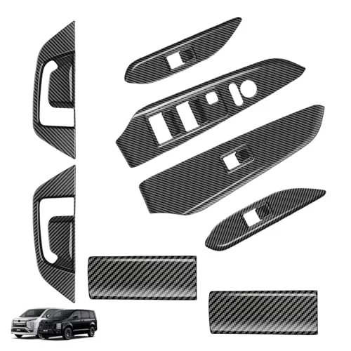 【Aobexalt】「 デリカ D:5 FOR DELICA D5 CV2W CV1W CV5W CV系 2019年2月~」に対応品 三菱専用 内装パーツ ドレスアップ 傷防止 カスタム ABS製 2色 キズ防止 保護 汚れ防止 ドアパワーウィンドウスイッ