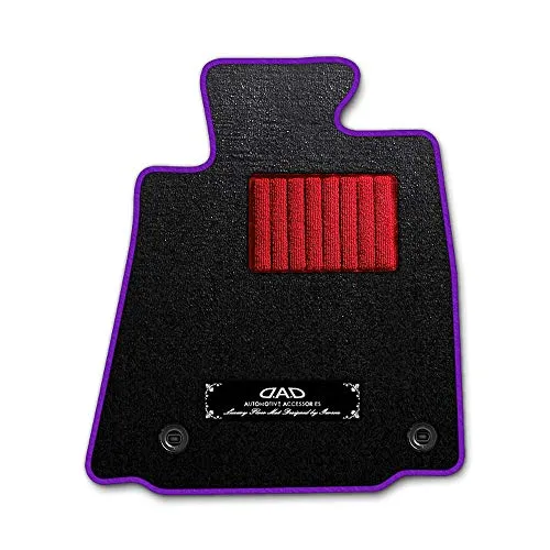 DAD ギャルソン D.A.D エグゼクティブ フロアマット TOYOTA (トヨタ) AVENSIS アベンシス・セダン ワゴン共通 AZT250/251/250W/251W 年式H15/10～H20/12 2WD 1台分 エレガントデザインブラック/オ