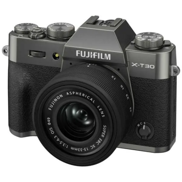 富士フイルム デジタル一眼カメラ FUJIFILM X-T30 III XC13-33mmレンズキット [チャコールシルバー]