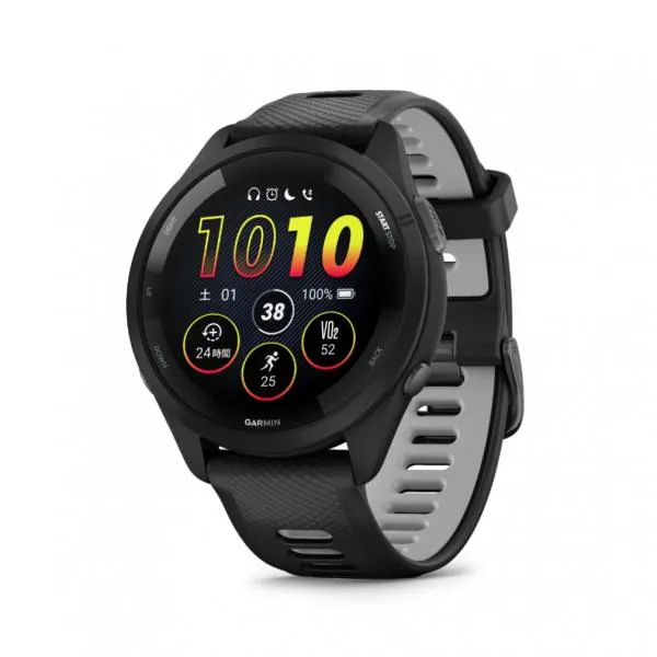 ガーミン Forerunner 265 Music Black フォアランナー265 ミュージック 010-0281040 スマートウォッチ ランニングウォッチ 腕時計 GARMIN