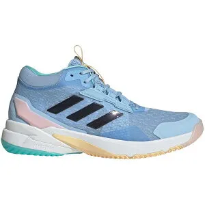 adidas アディダス レディース スニーカー 【adidas Crazyflight 6 Mid Indoor Glow Blue Shadow Navy Flash Aqua (Women's)】 サイズ US_5(22.0cm) Glow Blue/Shadow Navy/Flash Aqua