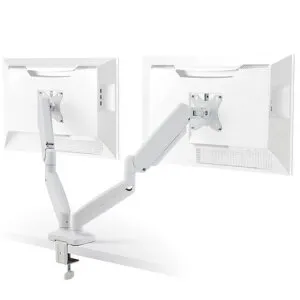 エレコムモニターアームディスプレイアームガス式13~32インチ対応VESA規格対応耐荷重2~8kgホワイトDPA-DL08WH