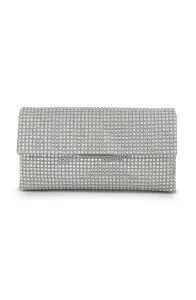 ジュウェルダグレイミシュカ レディース バッグ Jewel Badgley Mischka Jayden Crystal Envelope Silver シルバー