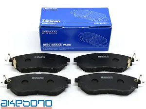 【4/24 20時～エントリーでP5倍★26日まで】レヴォーグ VMG ブレーキパッド フロント アケボノ 4枚セット 国産 akebono AN-703WK H26.06～