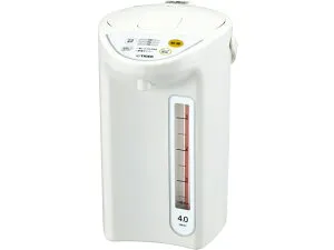 【マラソン限定★ポイント2倍】タイガー マイコン電動ポット 4.0L PDR-G401W 電気ポット 電気ケトル キッチン家電 調理家電