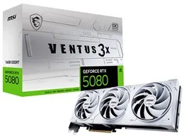 GeForce RTX 5080 16G VENTUS 3X OC WHITE [PCIExp 16GB]
