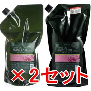 ≪店内全商品P2－20倍！≫【送料無料】 ナプラ napra ／ ケアテクトOG シャンプーAC 1200mL ＆ トリートメント AC 1200g レフィル 2セット ／ ケアテクトOG ヘアケアシリーズ