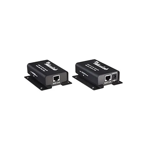 Muxlab USB 2.0 4 - port extenderキット500072 |壁マウント可能USB 2.0 4ポートプラグアンドプレイExtenderキットcat5e / 6 rj45プラグケーブル