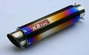 K2TEC ケイツーテック 汎用サイレンサー チタン STD M1 86・380・50.8／P50 フック 補修・汎用サイレンサー マフラー