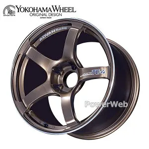 [ホイールのみ単品4本セット] ADVAN Racing TC-4 18インチ×8.5J PCD：114.3 穴数：5 インセット：38 UBR アドバン レーシング