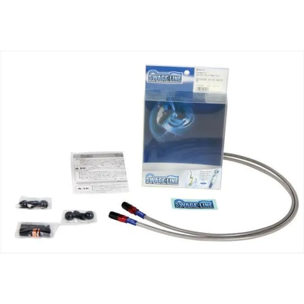 PLOT プロト 4548664407538 SwageLine フロントホースキット R＆K／クリア CB1100 10-11