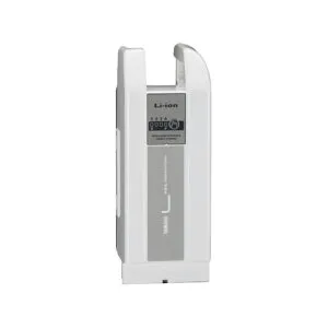 ヤマハ パス用 スペアバッテリー 新品 正規品【2011年発売 PAS ナチュラLなど用】 (90793-25096→X83-8212A-04) 8.1Ah→8.9Ah ホワイト (X74-00→X83-04)【後継・代替バッテリーでの発送】【北海道・沖縄・