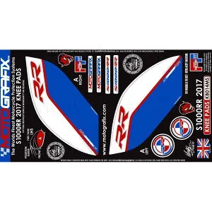 モトグラフィックス ボディパッド KNEE S1000RR MT-KB014MS